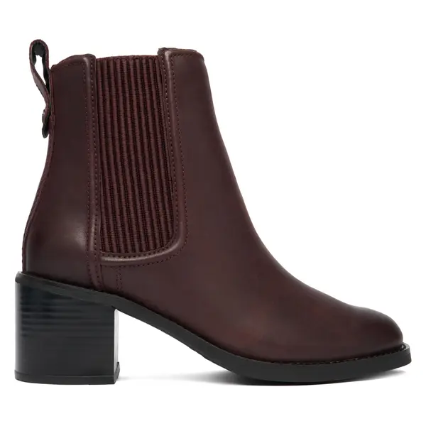 Clarks Čizme Clarks Chamberly Top 26182864 Tamnocrvena