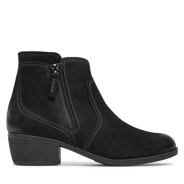 Clarks Čizme Clarks Charlten Ave 261741744 Black Nubuck