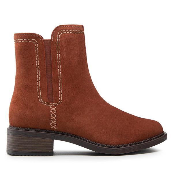 Clarks Čizme Clarks Maye Zip 261680484 Smeđa
