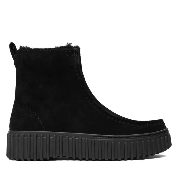 Clarks Čizme Clarks Torhill Cozy 26182910 Crna