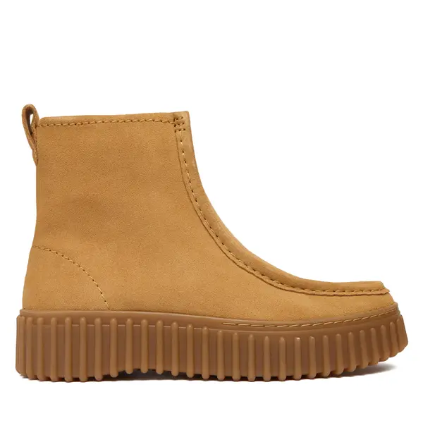 Clarks Čizme Clarks Torhill Cozy 26182911 Smeđa