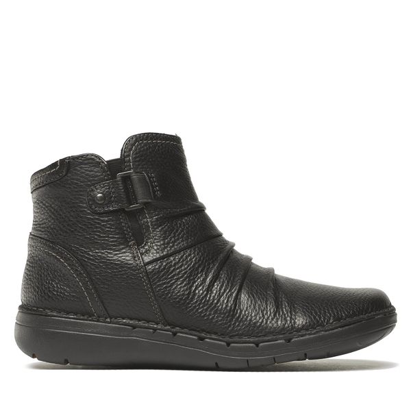 Clarks Čizme Clarks Un Loop Top 261686734 Black Leather
