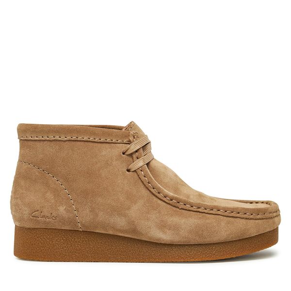 Clarks Čizme Clarks WallabeeEvoBt 261747444 Dark Sand Suede