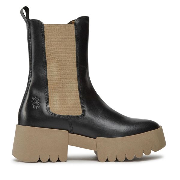 Fly London Čizme Fly London Erelfly P145007001 Black (Taupe Sole) 001