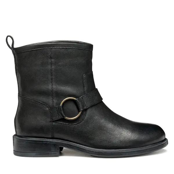 Geox Čizme Geox D Catria D56LQB 00081 C9999 Crna