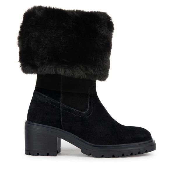 Geox Čizme Geox D Damiana D36QCA 022BH C9999 Black