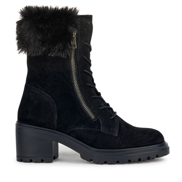 Geox Čizme Geox D Damiana D36QCB 022BH C9999 Black