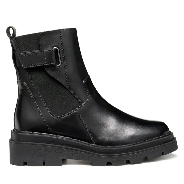 Geox Čizme Geox D Felleny D56XEC 00043 C9999 Crna