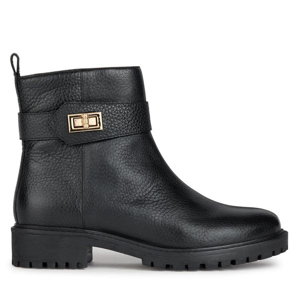 Geox Čizme Geox D Hoara D36FTA 00046 C9999 Black