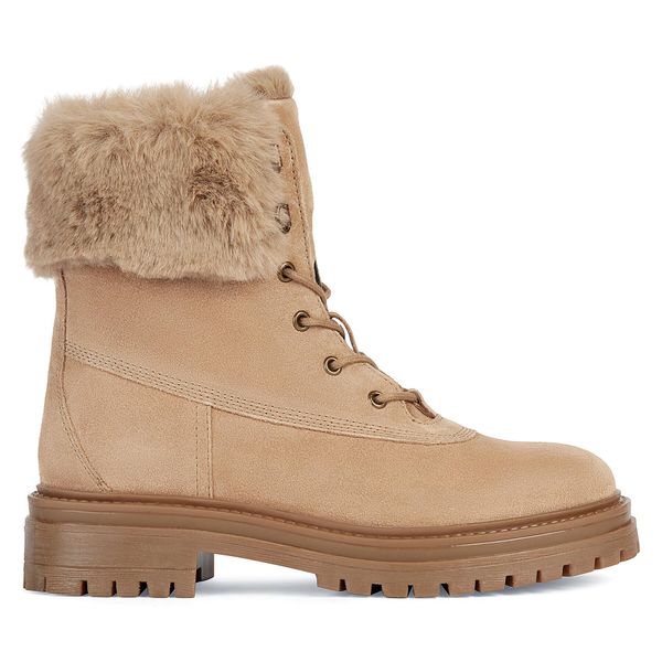 Geox Čizme Geox D Iridea D26HRT 022BH CS65A Toffee/Beige
