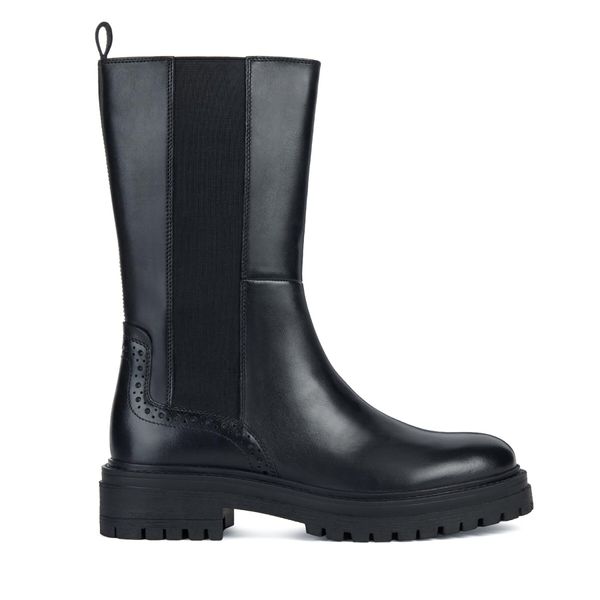 Geox Čizme Geox D Iridea D36HRD 00043 C9999 Crna