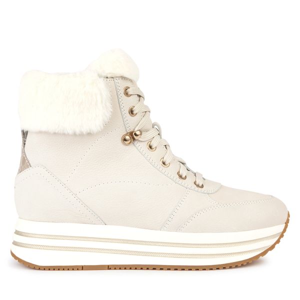 Geox Čizme Geox D Kency D36QHC 00076 C1122 Papyrus