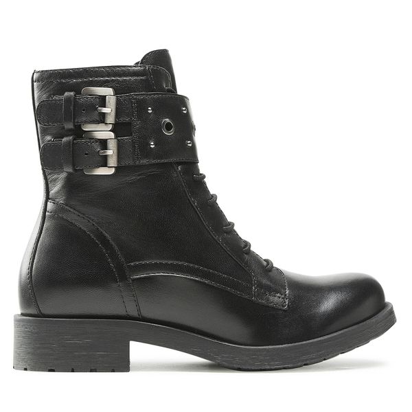 Geox Čizme Geox D Rawelle J D266RJ 000TU C9999 Black