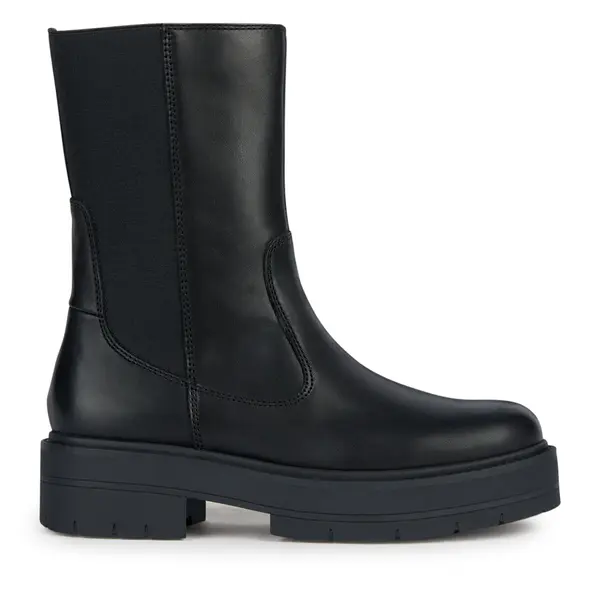 Geox Čizme Geox D Spherica Ec7 D36VDK 00043 C9999 Crna