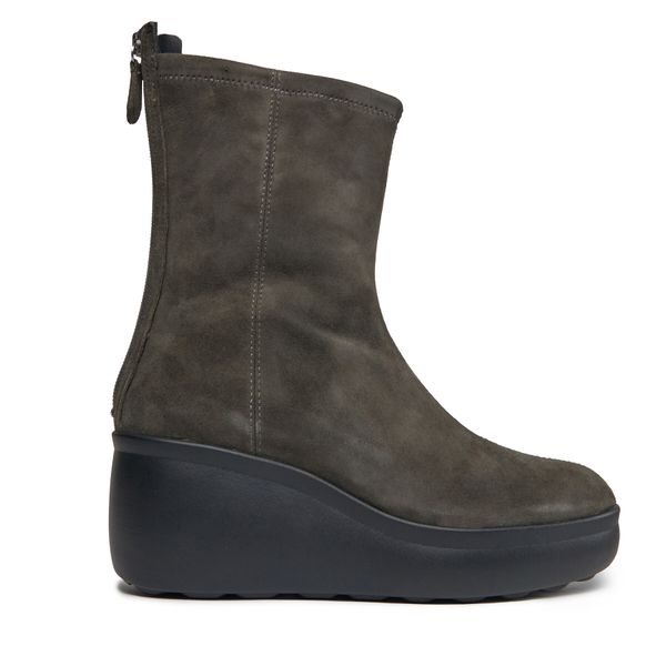 Geox Čizme Geox D Spherica Ec9 D36VHA 00021 C9002 Dk Grey