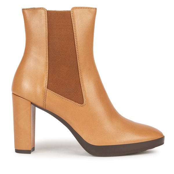 Geox Čizme Geox D Walk Pleasure 85 D35TFC 00043 C6002 Lt Brown