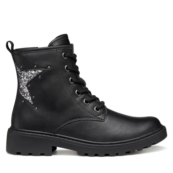 Geox Čizme Geox J Casey J9420G 03WEW C9B1G D Crna