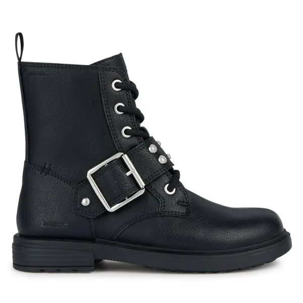 Geox Čizme Geox J Eclair Girl J369QD 000BU C9999 M Crna