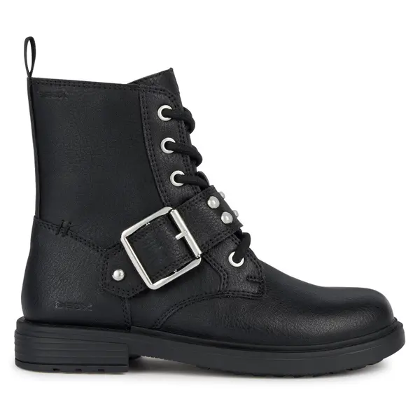 Geox Čizme Geox Jr Eclair J369QD 000BU C9999 D Crna