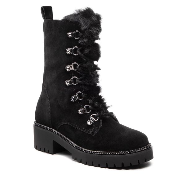 Guess Čizme Guess Icconn FL8ICN FUR10 BLACK