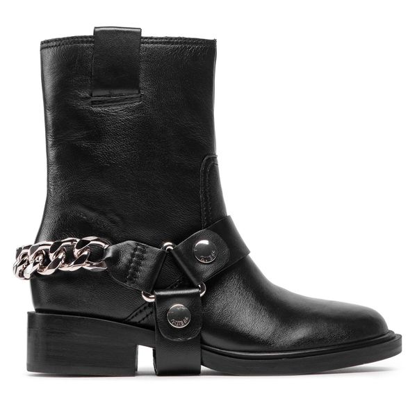 Guess Čizme Guess Ruben FL7RUB LEA10 BLACK