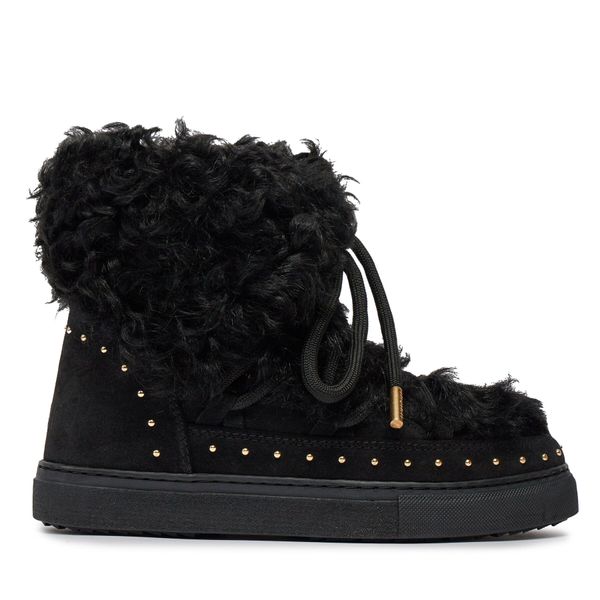 Inuikii Čizme Inuikii Long Curly 75202-051 Crna