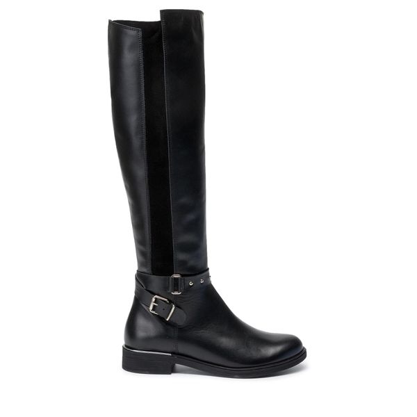 Ann Mex Čizme ispod koljena Ann Mex 0547 01S+01W Crna