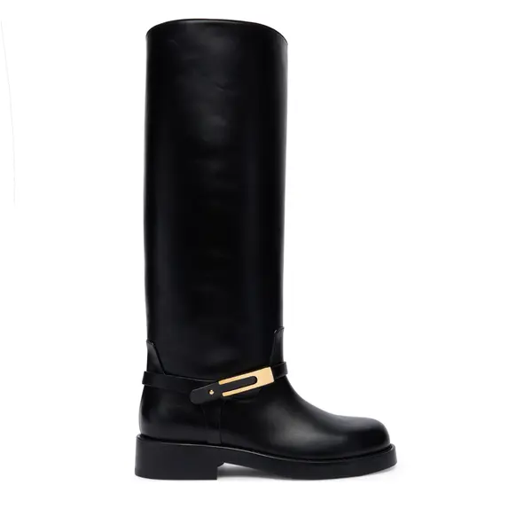 Elisabetta Franchi Čizme ispod koljena Elisabetta Franchi SA-57B-56E2-V1050 Crna