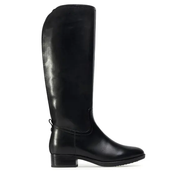 Geox Čizme ispod koljena Geox D Felicity A D04G1A 00043 C9999 Crna