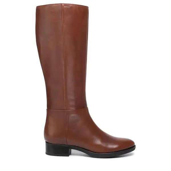 Geox Čizme ispod koljena Geox D Felicity D D84G1D 00043 C0013 Smeđa
