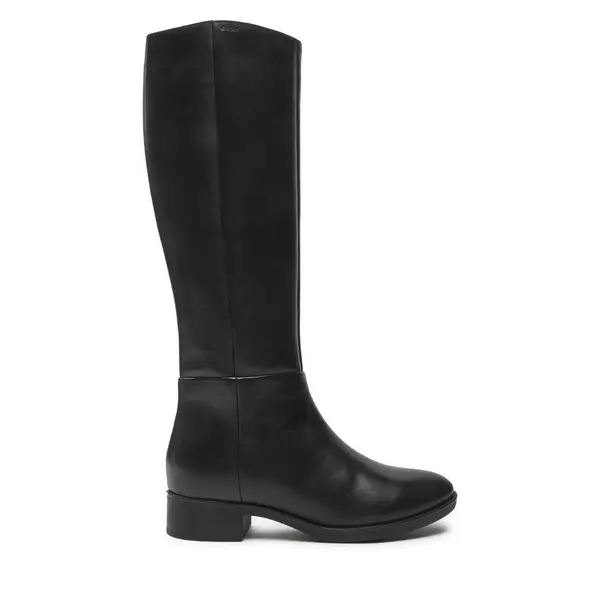 Geox Čizme ispod koljena Geox D Felicity D D84G1D 00043 C9999 Crna