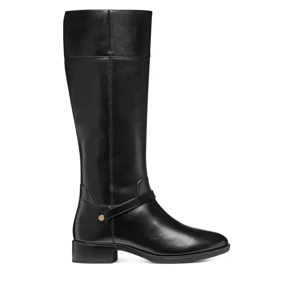 Geox Čizme ispod koljena Geox D Felicity D56G1B 00043 C9999 Crna