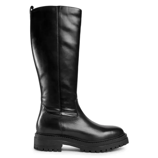 Geox Čizme ispod koljena Geox D Iridea C D04HRC 05443 C9999 Crna