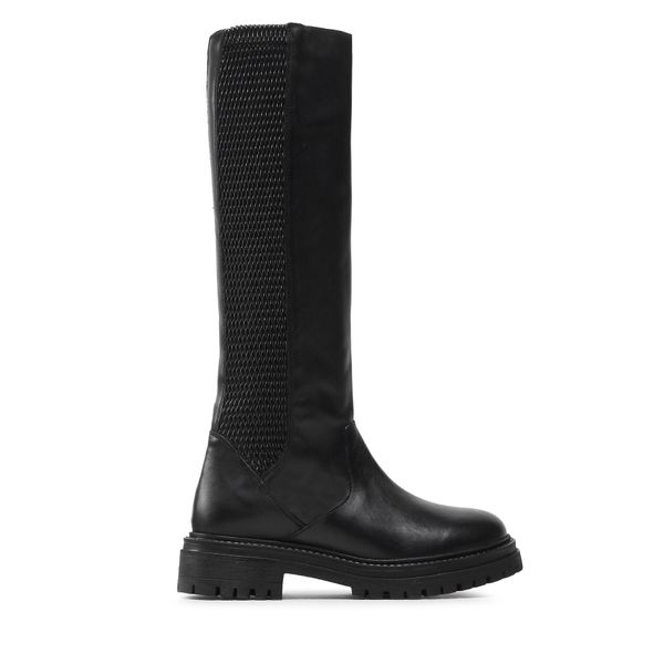 Geox Čizme ispod koljena Geox D Iridea J D26HRJ 0436W C9999 Black