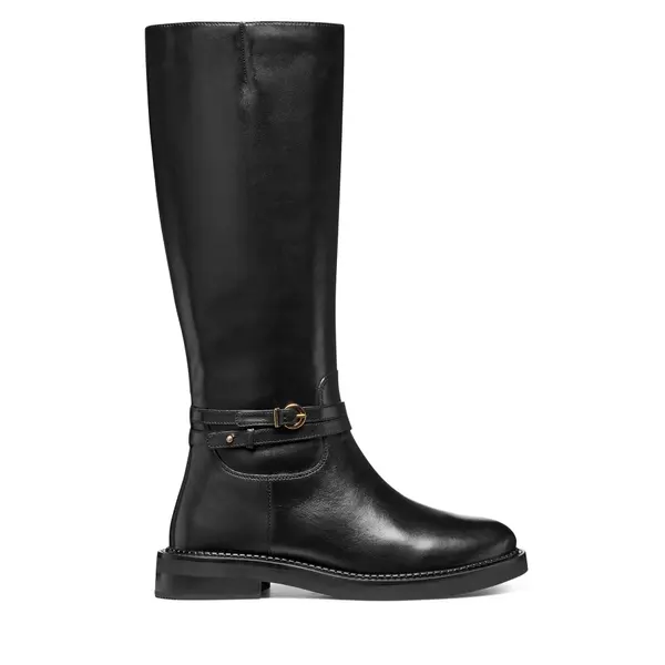 Geox Čizme ispod koljena Geox D Serilda D56WYA 00043 C9999 Crna