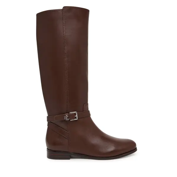 Lauren Ralph Lauren Čizme ispod koljena LAUREN RALPH LAUREN 802974383002 Smeđa