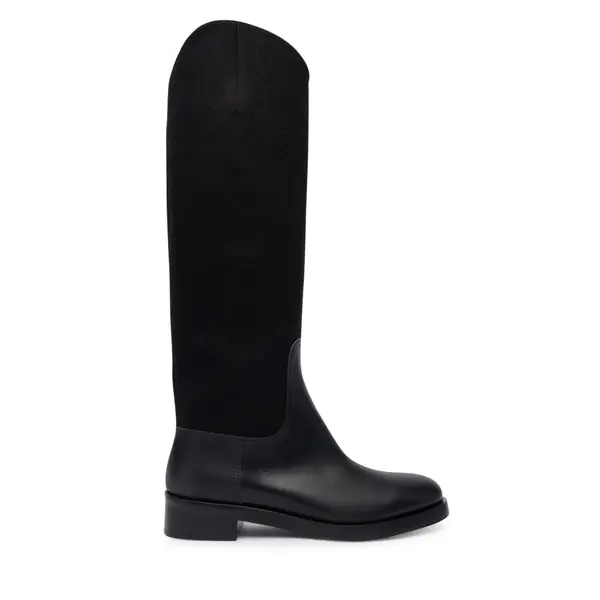 Max Mara Čizme ispod koljena Max Mara Cavalierewk 2524796112600 Crna