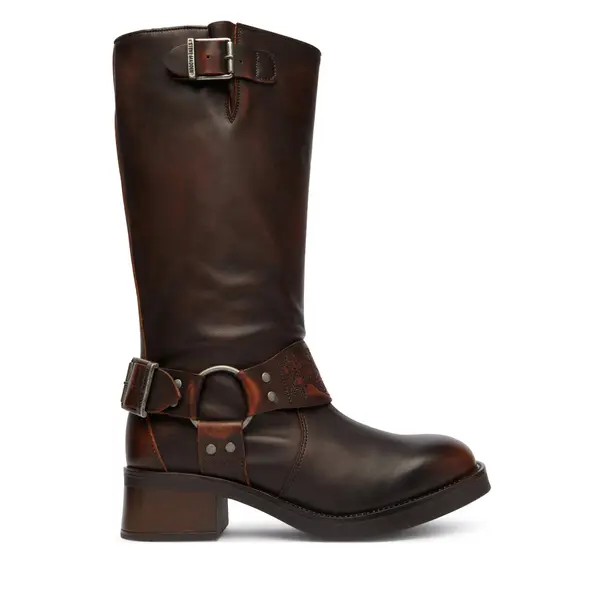Steve Madden Čizme ispod koljena Steve Madden Bonetta 11005590 Smeđa