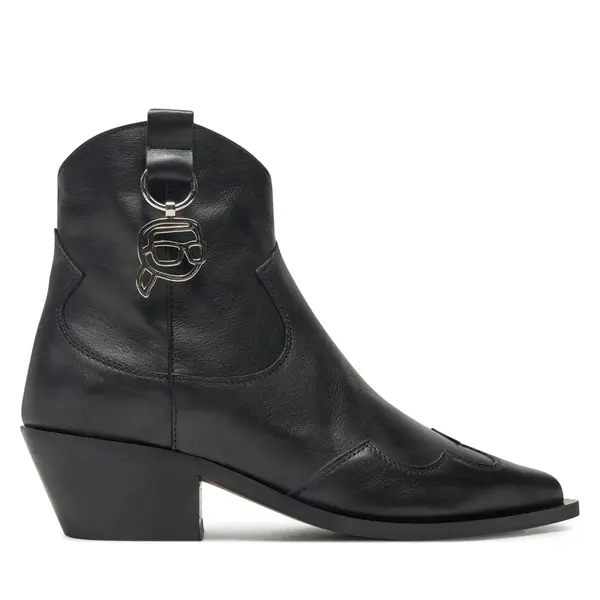 Karl Lagerfeld Čizme KARL LAGERFELD Kansas KL33265 Crna
