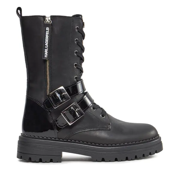Karl Lagerfeld Kids Čizme Karl Lagerfeld Kids Z19112 S Crna