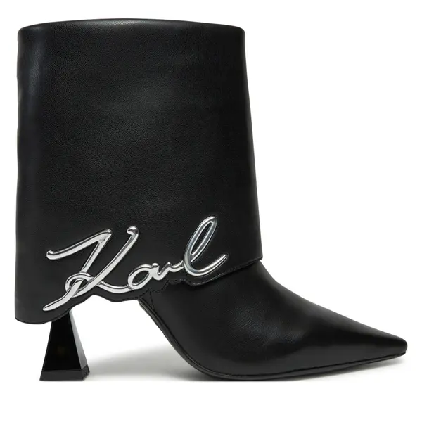 Karl Lagerfeld Čizme KARL LAGERFELD KL32044A Crna