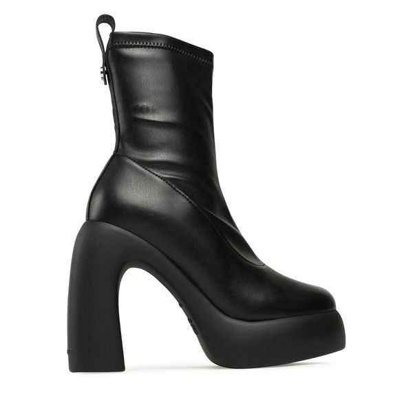 KARL LAGERFELD Čizme KARL LAGERFELD KL33750 Black PU Mono