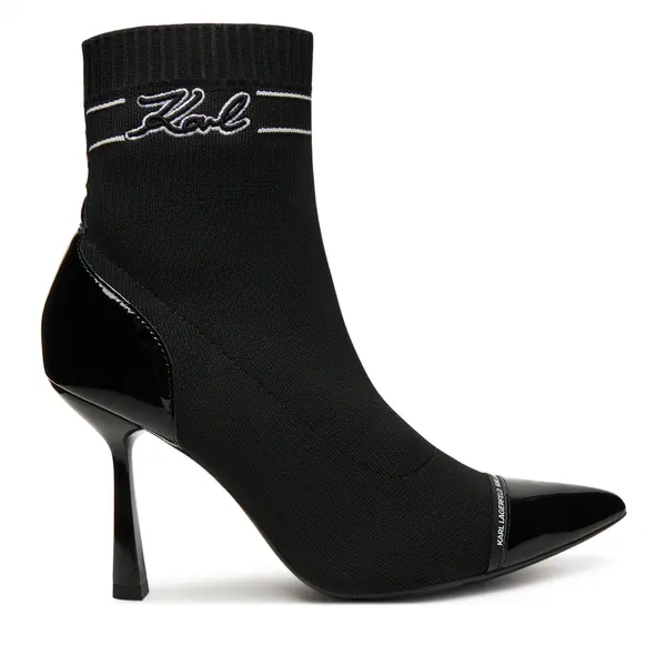 Karl Lagerfeld Čizme KARL LAGERFELD Pandara KL31357 Crna