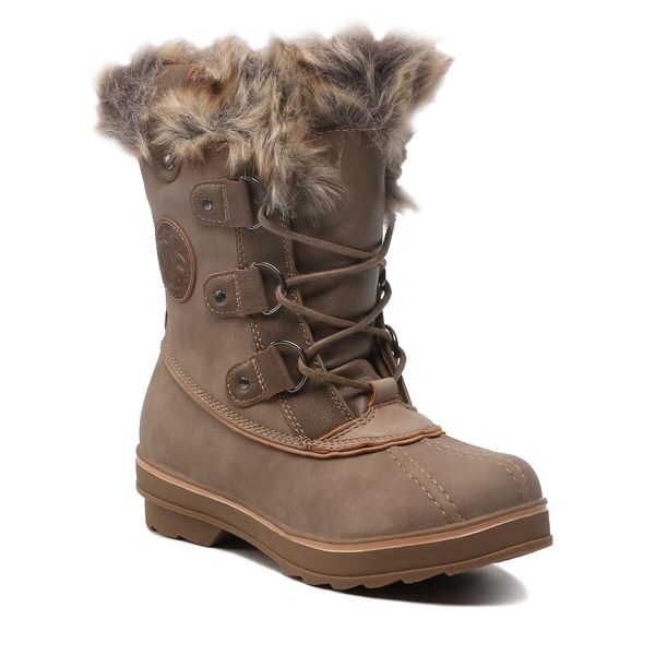 Kimberfeel Čizme Kimberfeel Camille Taupe/Taupe