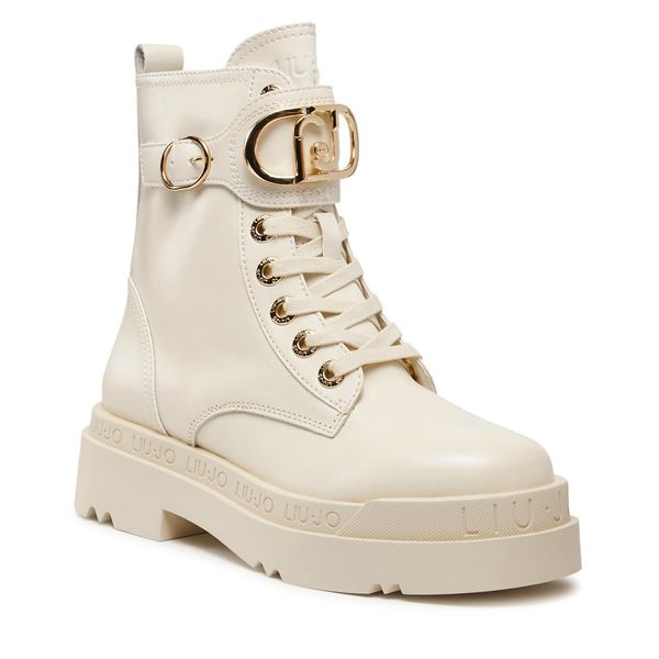 Liu Jo Čizme Liu Jo Love 40 SF3037 P0102 Ivory S1185