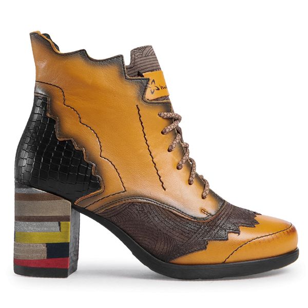 Maciejka Čizme Maciejka 03190-07/00-3 Žuta
