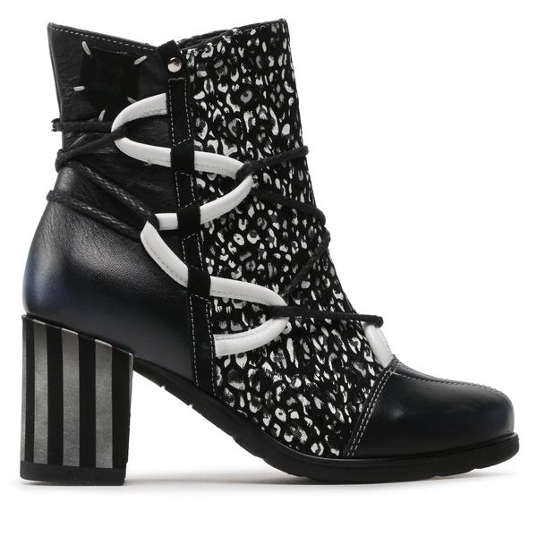 Maciejka Čizme Maciejka 05605-01/00-7 Czarny/Biały