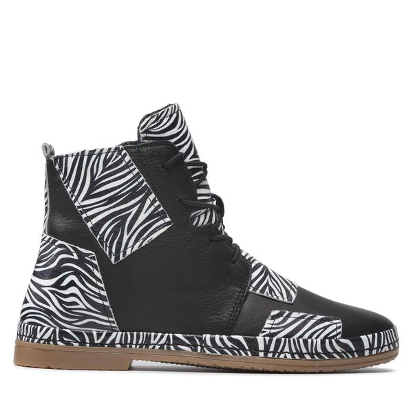Manitu Čizme Manitu 990034-01 Schwarz/Zebra