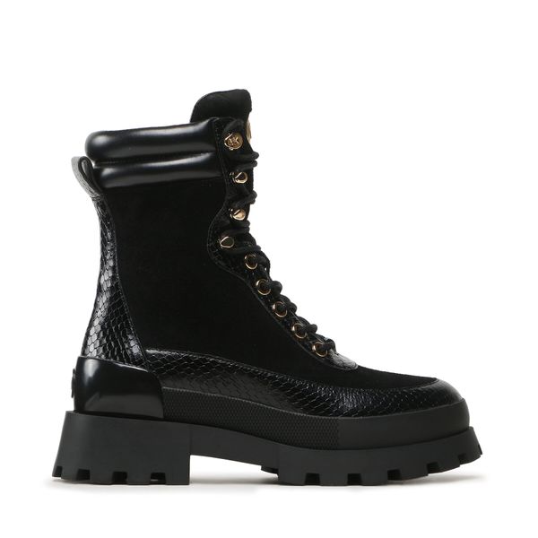 MICHAEL Michael Kors Čizme MICHAEL Michael Kors Rowan Lace Up Bootie 40F3RWFE8S Black