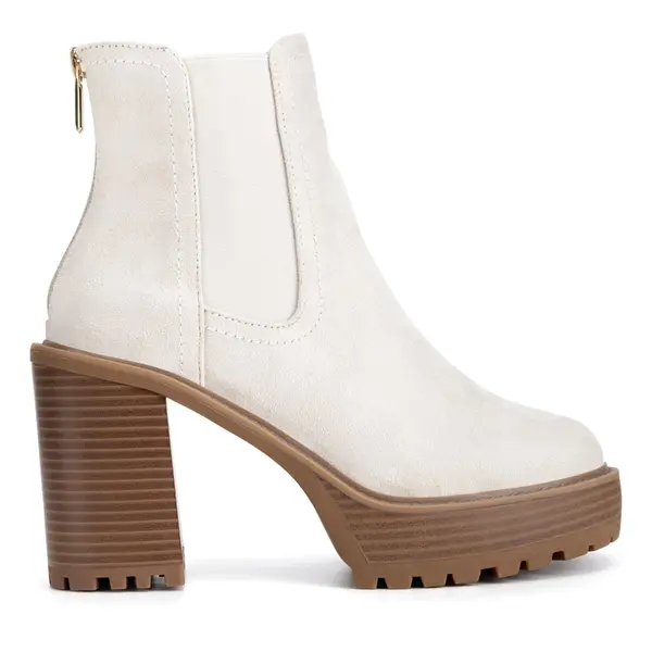 Nine West Čizme Nine West WFA3374-1 Écru